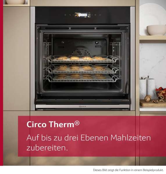 NEFF B24CR71N0F N 70 Backofen 60 x 60 cm Edelstahl